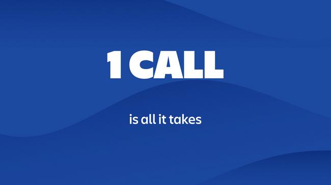 1 call is all it takes